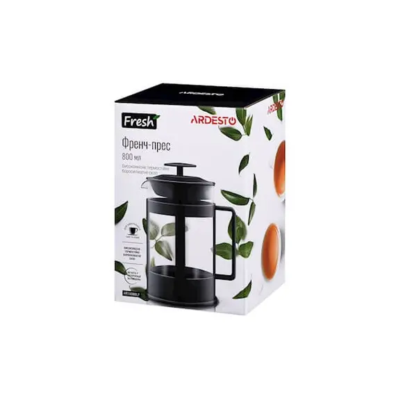 ჩაის დასაყენებელი ARDESTO AR1008BLF FRENCH PRESS FRESH, 800 ML, 2 imageჩაის დასაყენებელი ARDESTO AR1008BLF FRENCH PRESS FRESH, 800 ML, 2 imageჩაის დასაყენებელი ARDESTO AR1008BLF FRENCH PRESS FRESH, 800 ML, 2 image