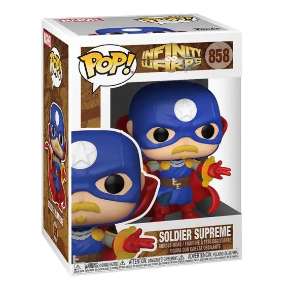 საკოლექციო ფიგურა Funko POP! Bobble Marvel Avengers Infinity Warps Soldier Supreme 52006, 2 imageსაკოლექციო ფიგურა Funko POP! Bobble Marvel Avengers Infinity Warps Soldier Supreme 52006, 2 imageსაკოლექციო ფიგურა Funko POP! Bobble Marvel Avengers Infinity Warps Soldier Supreme 52006, 2 image