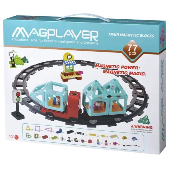 Constructor Magplayer Designer Train 77 e. MPH2-77Constructor Magplayer Designer Train 77 e. MPH2-77Constructor Magplayer Designer Train 77 e. MPH2-77