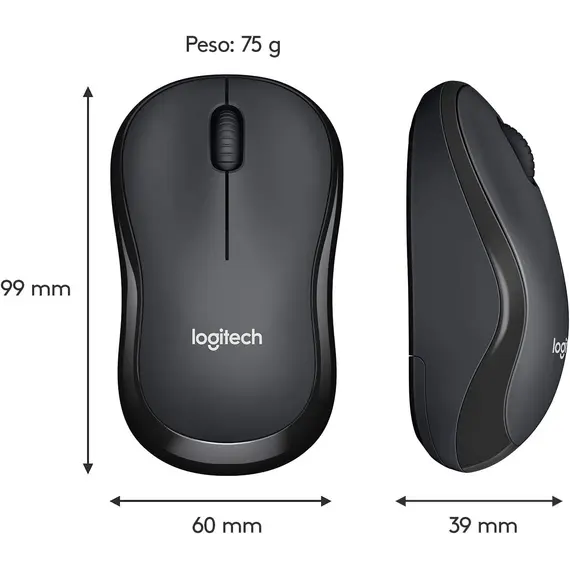Mouse LOGITECH Wireless Mouse M220 SILENT - EMEA - CHARCOAL OFL, 2 imageMouse LOGITECH Wireless Mouse M220 SILENT - EMEA - CHARCOAL OFL, 2 imageMouse LOGITECH Wireless Mouse M220 SILENT - EMEA - CHARCOAL OFL, 2 image