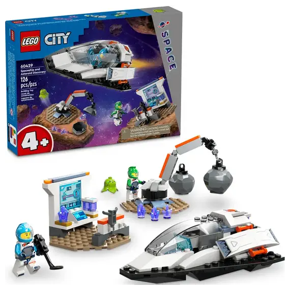 ლეგო LEGO City Spaceship and asteroid explorationლეგო LEGO City Spaceship and asteroid explorationლეგო LEGO City Spaceship and asteroid exploration