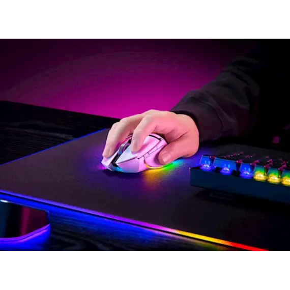 მაუსი Razer Basilisk V3 Pro, RGB, USB-A/WL/BT, White, 4 imageმაუსი Razer Basilisk V3 Pro, RGB, USB-A/WL/BT, White, 4 imageმაუსი Razer Basilisk V3 Pro, RGB, USB-A/WL/BT, White, 4 image