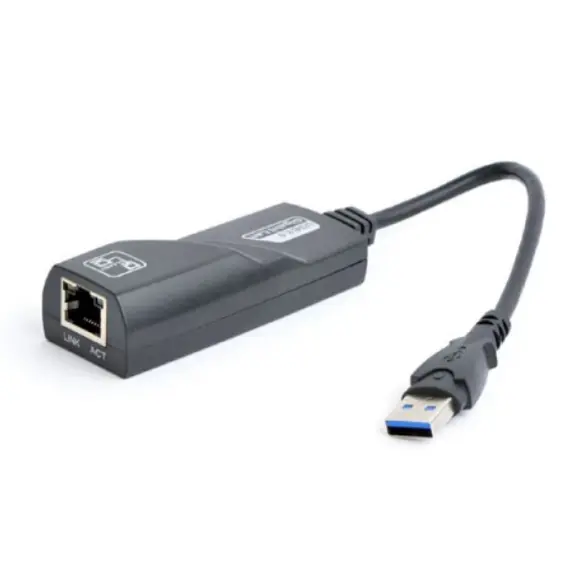 Adapter Gembird NIC-U3-02 USB 3.0 Gigabit LAN adapterAdapter Gembird NIC-U3-02 USB 3.0 Gigabit LAN adapterAdapter Gembird NIC-U3-02 USB 3.0 Gigabit LAN adapter