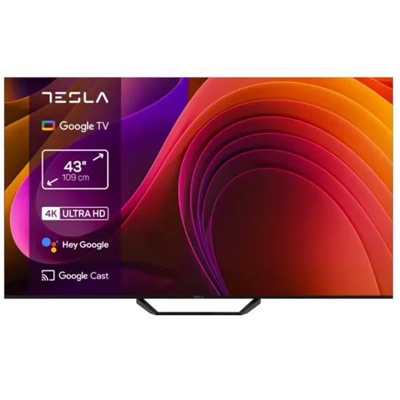 ტელევიზორი Tesla 43E655BUS, 43”, 4K UHD, USB, HDMI, BT, WIFI, Blackტელევიზორი Tesla 43E655BUS, 43”, 4K UHD, USB, HDMI, BT, WIFI, Blackტელევიზორი Tesla 43E655BUS, 43”, 4K UHD, USB, HDMI, BT, WIFI, Black