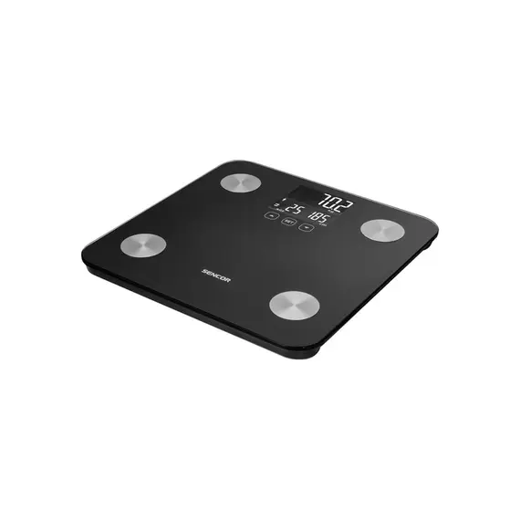 სასწორი Sencor SBS 6026BK Body Fat Monitor Scale, 8 imageსასწორი Sencor SBS 6026BK Body Fat Monitor Scale, 8 imageსასწორი Sencor SBS 6026BK Body Fat Monitor Scale, 8 image