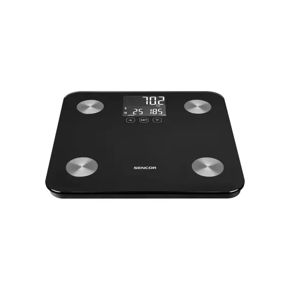 სასწორი Sencor SBS 6026BK Body Fat Monitor Scale, 5 imageსასწორი Sencor SBS 6026BK Body Fat Monitor Scale, 5 imageსასწორი Sencor SBS 6026BK Body Fat Monitor Scale, 5 image