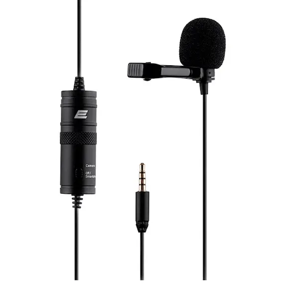 მიკროფონი 2E 2E-ML010, 3.5mm, Lavalier Microphone, Blackმიკროფონი 2E 2E-ML010, 3.5mm, Lavalier Microphone, Blackმიკროფონი 2E 2E-ML010, 3.5mm, Lavalier Microphone, Black