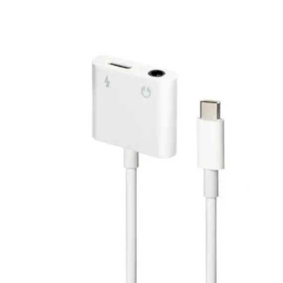Gembird A-CM-3.5FP-01 Audio adapter cable USB Type-C to 3.5mm+power socket White, 3 imageGembird A-CM-3.5FP-01 Audio adapter cable USB Type-C to 3.5mm+power socket White, 3 imageGembird A-CM-3.5FP-01 Audio adapter cable USB Type-C to 3.5mm+power socket White, 3 image