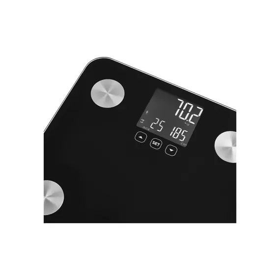 სასწორი Sencor SBS 6026BK Body Fat Monitor Scale, 9 imageსასწორი Sencor SBS 6026BK Body Fat Monitor Scale, 9 imageსასწორი Sencor SBS 6026BK Body Fat Monitor Scale, 9 image