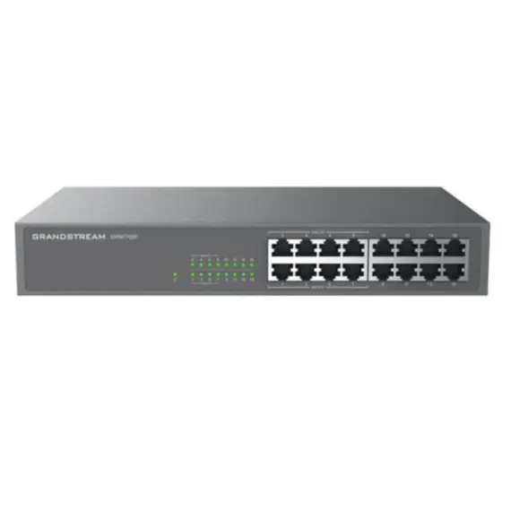სვიჩი Grandstream GWN7702P 16-Port Unmanaged Network Switchსვიჩი Grandstream GWN7702P 16-Port Unmanaged Network Switchსვიჩი Grandstream GWN7702P 16-Port Unmanaged Network Switch