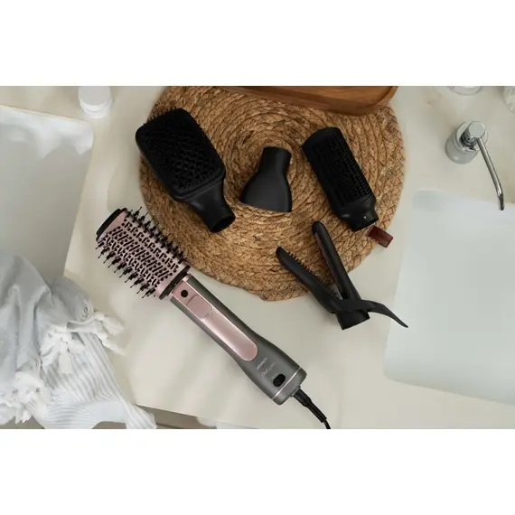 Hair Styler Ardesto HD-CR300PT Pink Touch, 1200W, Hair Styler, Gray/Pink, 10 imageHair Styler Ardesto HD-CR300PT Pink Touch, 1200W, Hair Styler, Gray/Pink, 10 imageHair Styler Ardesto HD-CR300PT Pink Touch, 1200W, Hair Styler, Gray/Pink, 10 image