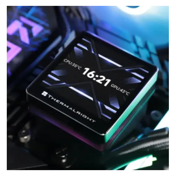 ქულერი THERMALRIGHT Grand Vision 360 ARGB BLACK CPU Universal Cooler, 4 imageქულერი THERMALRIGHT Grand Vision 360 ARGB BLACK CPU Universal Cooler, 4 imageქულერი THERMALRIGHT Grand Vision 360 ARGB BLACK CPU Universal Cooler, 4 image