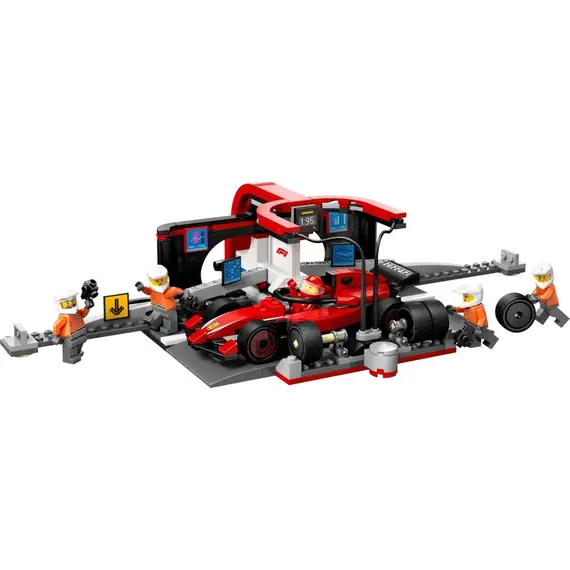 ლეგო LEGO Constructor City F1 Pit Stop & Pit Crew with Ferrari Car Set, 2 imageლეგო LEGO Constructor City F1 Pit Stop & Pit Crew with Ferrari Car Set, 2 imageლეგო LEGO Constructor City F1 Pit Stop & Pit Crew with Ferrari Car Set, 2 image
