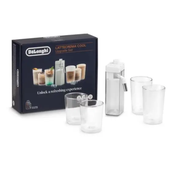 ყავის აპარატის აქსესუარი DeLonghi LatteCrema Cool upgrade Set (DLSC032)ყავის აპარატის აქსესუარი DeLonghi LatteCrema Cool upgrade Set (DLSC032)ყავის აპარატის აქსესუარი DeLonghi LatteCrema Cool upgrade Set (DLSC032)