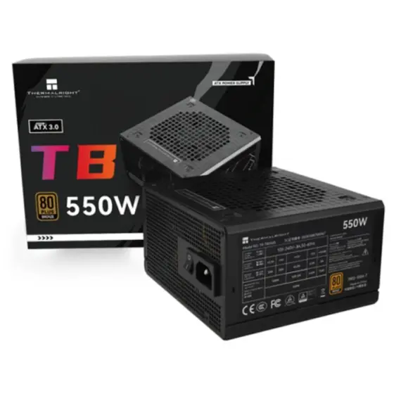 კვების ბლოკი THERMALRIGHT 550W 80 PLUS Bronze - TR-TB-550Sკვების ბლოკი THERMALRIGHT 550W 80 PLUS Bronze - TR-TB-550Sკვების ბლოკი THERMALRIGHT 550W 80 PLUS Bronze - TR-TB-550S