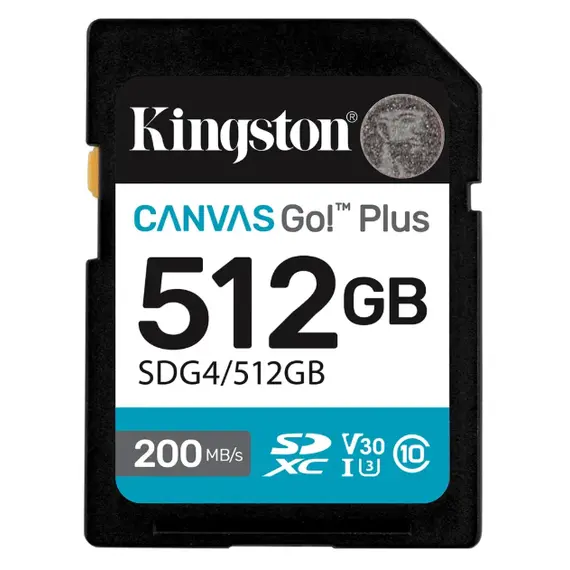 ფლეშ მეხსიერების ბარათი Kingston Canvas Go Plus 512GB SD Cardფლეშ მეხსიერების ბარათი Kingston Canvas Go Plus 512GB SD Cardფლეშ მეხსიერების ბარათი Kingston Canvas Go Plus 512GB SD Card