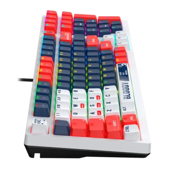 კლავიატურა A4tech Bloody S98 RGB Mechanical Gaming Keyboard Red Switch US Layout Sports Navy, 4 imageკლავიატურა A4tech Bloody S98 RGB Mechanical Gaming Keyboard Red Switch US Layout Sports Navy, 4 imageკლავიატურა A4tech Bloody S98 RGB Mechanical Gaming Keyboard Red Switch US Layout Sports Navy, 4 image