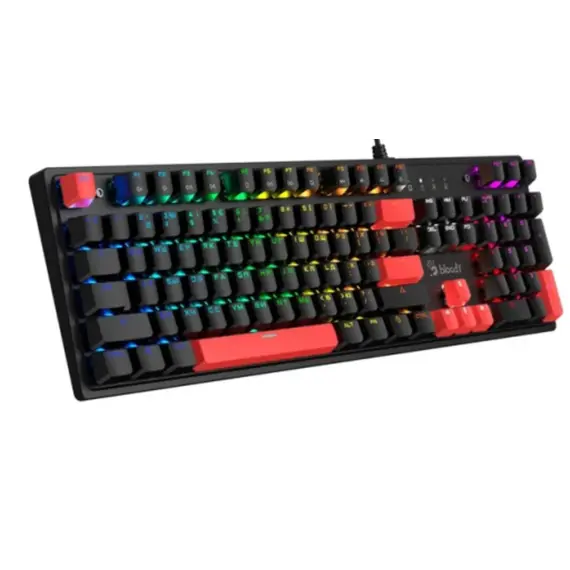 Keyboard A4Tech Bloody S520N Mechanical Red Plus Switch RGB Gaming Keyboard Fire Black, 3 imageKeyboard A4Tech Bloody S520N Mechanical Red Plus Switch RGB Gaming Keyboard Fire Black, 3 imageKeyboard A4Tech Bloody S520N Mechanical Red Plus Switch RGB Gaming Keyboard Fire Black, 3 image