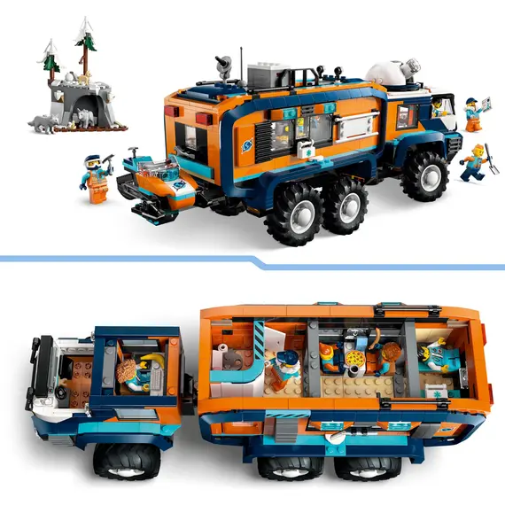 ლეგო LEGO Constructor City Arctic Explorer Science Lab Truck, 5 imageლეგო LEGO Constructor City Arctic Explorer Science Lab Truck, 5 imageლეგო LEGO Constructor City Arctic Explorer Science Lab Truck, 5 image