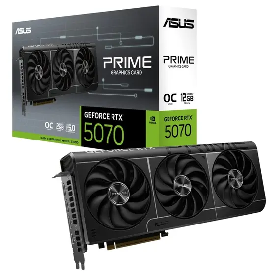 ვიდეო დაფა ASUS Graphic Card GeForce RTX 5070 12GB GDDR7 OC PRIME-RTX5070-O12Gვიდეო დაფა ASUS Graphic Card GeForce RTX 5070 12GB GDDR7 OC PRIME-RTX5070-O12Gვიდეო დაფა ASUS Graphic Card GeForce RTX 5070 12GB GDDR7 OC PRIME-RTX5070-O12G