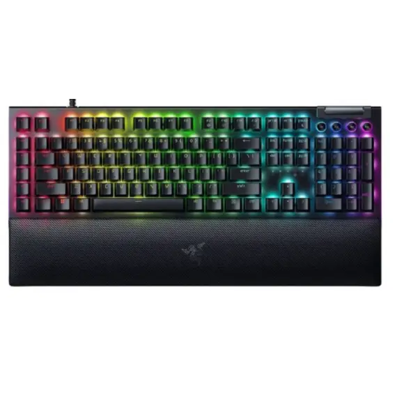 კლავიატურა Razer Keyboard mechanical BlackWidow V4, 114key, Green Switch, USB-A, EN, RGB, blackკლავიატურა Razer Keyboard mechanical BlackWidow V4, 114key, Green Switch, USB-A, EN, RGB, blackკლავიატურა Razer Keyboard mechanical BlackWidow V4, 114key, Green Switch, USB-A, EN, RGB, black