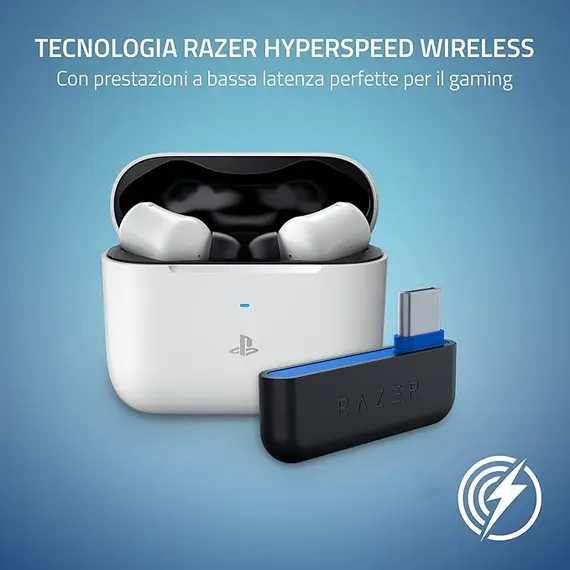 Razer Hammerhead HyperSpeed Headset for PlayStation, Licensed, ANC, WL/BT, white, 2 imageRazer Hammerhead HyperSpeed Headset for PlayStation, Licensed, ANC, WL/BT, white, 2 imageRazer Hammerhead HyperSpeed Headset for PlayStation, Licensed, ANC, WL/BT, white, 2 image
