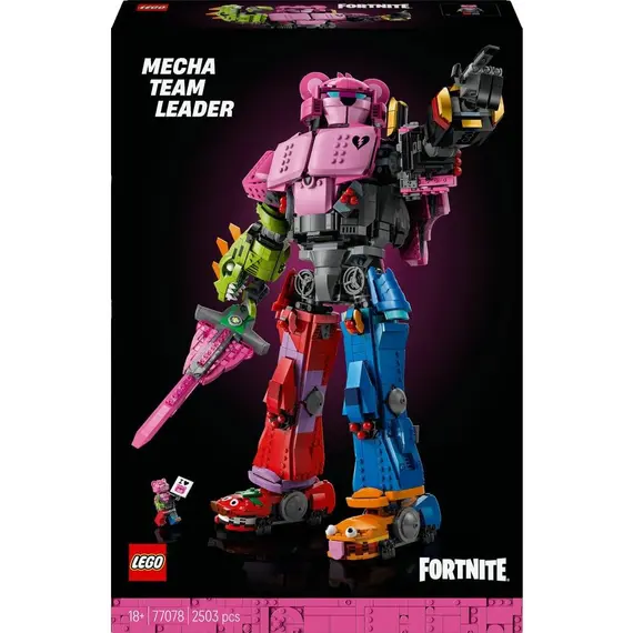 ლეგო LEGO Constructor Fortnite Mecha Team Leader, 4 imageლეგო LEGO Constructor Fortnite Mecha Team Leader, 4 imageლეგო LEGO Constructor Fortnite Mecha Team Leader, 4 image