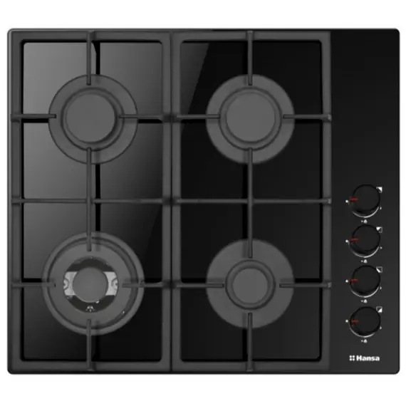 Cooking surface Hansa Hob gas, 59cm, cast-iron, blackCooking surface Hansa Hob gas, 59cm, cast-iron, blackCooking surface Hansa Hob gas, 59cm, cast-iron, black
