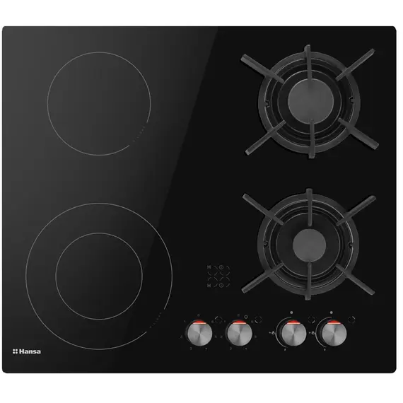 ქურის ზედაპირი Hansa combined (2 gas + 2 electrical), 59,2cm, Flex zone, blackქურის ზედაპირი Hansa combined (2 gas + 2 electrical), 59,2cm, Flex zone, blackქურის ზედაპირი Hansa combined (2 gas + 2 electrical), 59,2cm, Flex zone, black