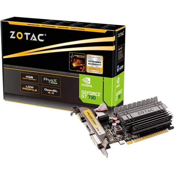 ვიდეო დაფა ZOTAC Graphic Adapter GeForce GT 730 4GB DDR3ვიდეო დაფა ZOTAC Graphic Adapter GeForce GT 730 4GB DDR3ვიდეო დაფა ZOTAC Graphic Adapter GeForce GT 730 4GB DDR3