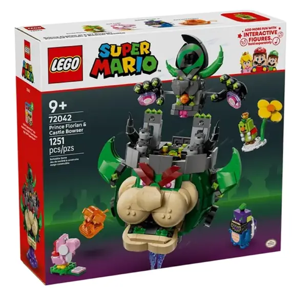 ლეგო LEGO Constructor Super Mario Prince Florian і Castle Bowserლეგო LEGO Constructor Super Mario Prince Florian і Castle Bowserლეგო LEGO Constructor Super Mario Prince Florian і Castle Bowser