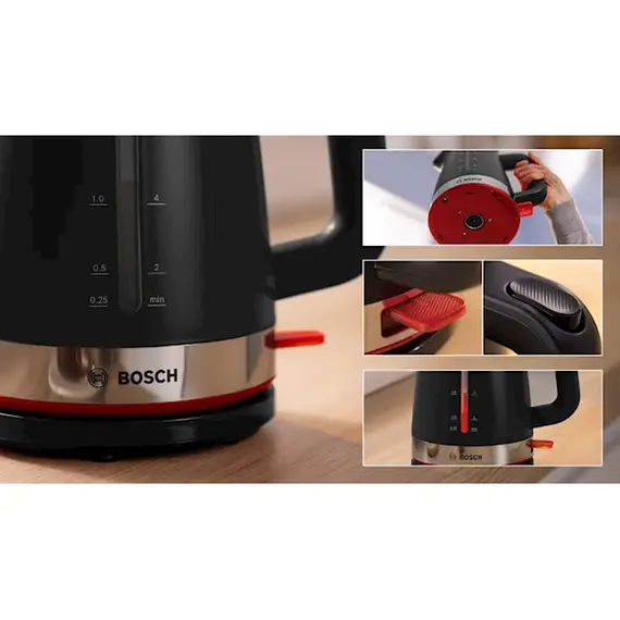 Electric kettle BOSCH TWK4M223, 4 imageElectric kettle BOSCH TWK4M223, 4 imageElectric kettle BOSCH TWK4M223, 4 image