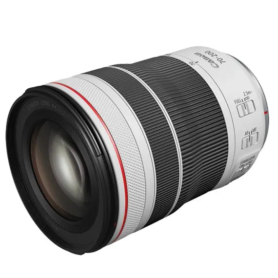 Camera Lens Canon 4318C005AA, RF 70-200 F4 L IS USM, White/BlackCamera Lens Canon 4318C005AA, RF 70-200 F4 L IS USM, White/BlackCamera Lens Canon 4318C005AA, RF 70-200 F4 L IS USM, White/Black