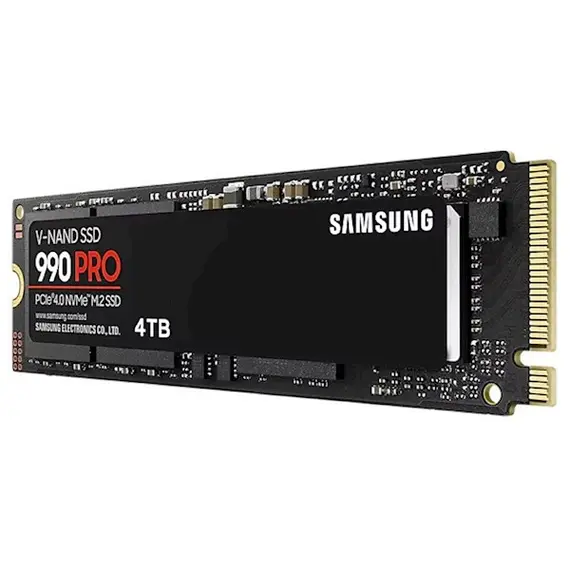 Hard disk SAMSUNG SSD MZ-V9P4T0BW 990 PRO PCIe 4.0 NVMe M.2 4TB, 4 imageHard disk SAMSUNG SSD MZ-V9P4T0BW 990 PRO PCIe 4.0 NVMe M.2 4TB, 4 imageHard disk SAMSUNG SSD MZ-V9P4T0BW 990 PRO PCIe 4.0 NVMe M.2 4TB, 4 image