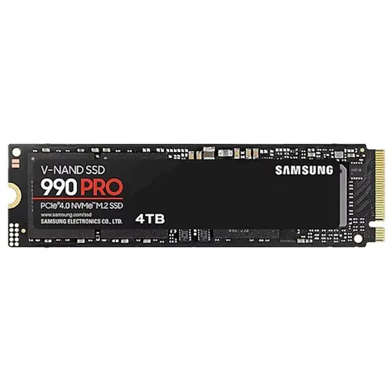 Hard disk SAMSUNG SSD MZ-V9P4T0BW 990 PRO PCIe 4.0 NVMe M.2 4TBHard disk SAMSUNG SSD MZ-V9P4T0BW 990 PRO PCIe 4.0 NVMe M.2 4TBHard disk SAMSUNG SSD MZ-V9P4T0BW 990 PRO PCIe 4.0 NVMe M.2 4TB