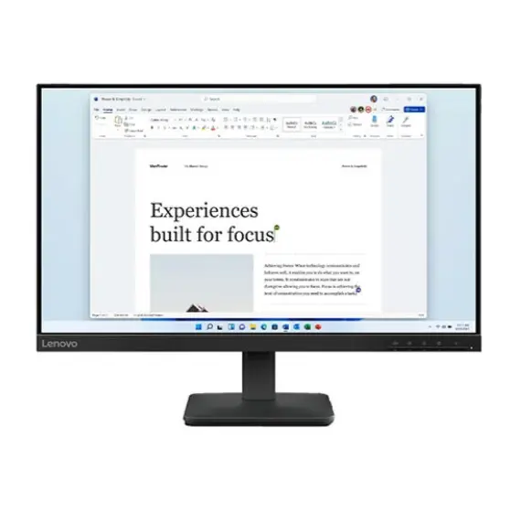Lenovo L24-4e Monitor 23.8" FHD IPS 1920x1080 4ms 100Hz Raven BlackLenovo L24-4e Monitor 23.8" FHD IPS 1920x1080 4ms 100Hz Raven BlackLenovo L24-4e Monitor 23.8" FHD IPS 1920x1080 4ms 100Hz Raven Black