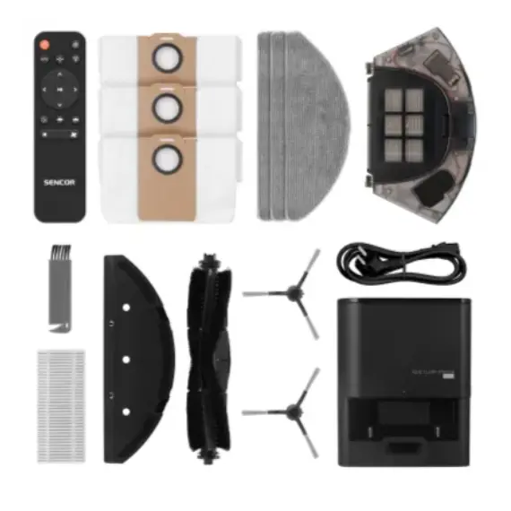 Sencor SRV 9O85BK Robot Vacuum Cleaner Black, 4 imageSencor SRV 9O85BK Robot Vacuum Cleaner Black, 4 imageSencor SRV 9O85BK Robot Vacuum Cleaner Black, 4 image