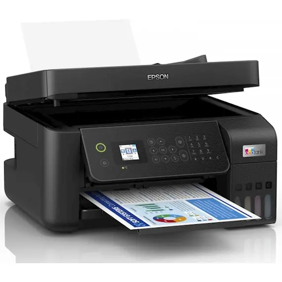პრინტერი Epson C11CJ65407 EcoTank MFP L5290, MFP, A4, Wi-Fi, USB, Black, 2 imageპრინტერი Epson C11CJ65407 EcoTank MFP L5290, MFP, A4, Wi-Fi, USB, Black, 2 imageპრინტერი Epson C11CJ65407 EcoTank MFP L5290, MFP, A4, Wi-Fi, USB, Black, 2 image