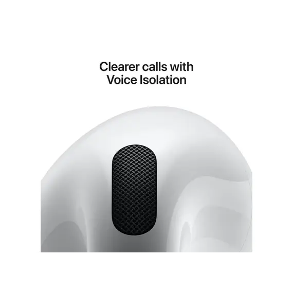 ყურსასმენი Apple AirPods 4 W/O A.N.C. (MXP63ZE/A), 6 imageყურსასმენი Apple AirPods 4 W/O A.N.C. (MXP63ZE/A), 6 imageყურსასმენი Apple AirPods 4 W/O A.N.C. (MXP63ZE/A), 6 image