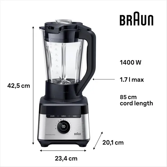 ბლენდერი BRAUN JB7551BK, 3 imageბლენდერი BRAUN JB7551BK, 3 imageბლენდერი BRAUN JB7551BK, 3 image