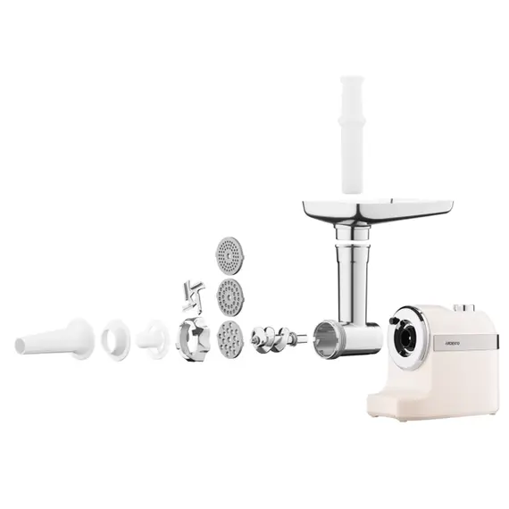 Meat grinder Ardesto, 1800W, 2kg/min, 3 cutting plates, sausage nozzle, plastic, beige-silver, 3 imageMeat grinder Ardesto, 1800W, 2kg/min, 3 cutting plates, sausage nozzle, plastic, beige-silver, 3 imageMeat grinder Ardesto, 1800W, 2kg/min, 3 cutting plates, sausage nozzle, plastic, beige-silver, 3 image