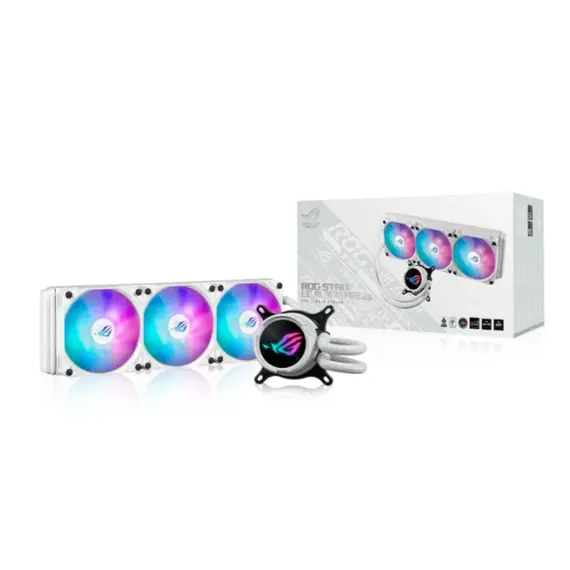 ქულერი ASUS ROG STRIX LC III 360 ARGB White, 3 imageქულერი ASUS ROG STRIX LC III 360 ARGB White, 3 imageქულერი ASUS ROG STRIX LC III 360 ARGB White, 3 image