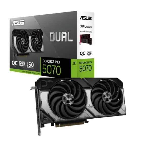 ვიდეო დაფა Asus DUAL-RTX5070-O12G//RTX5070,HDMI*1,DP*3,12G,D7ვიდეო დაფა Asus DUAL-RTX5070-O12G//RTX5070,HDMI*1,DP*3,12G,D7ვიდეო დაფა Asus DUAL-RTX5070-O12G//RTX5070,HDMI*1,DP*3,12G,D7