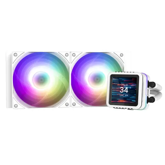 ქულერი Zalman LCS Alpha 2DS A36 ARGB, LGA1851, 1700, 1200, 115x, AM5, AM4, TDP 350W, whiteქულერი Zalman LCS Alpha 2DS A36 ARGB, LGA1851, 1700, 1200, 115x, AM5, AM4, TDP 350W, whiteქულერი Zalman LCS Alpha 2DS A36 ARGB, LGA1851, 1700, 1200, 115x, AM5, AM4, TDP 350W, white