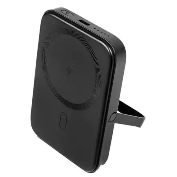 Portable Charger TTEC RECHARGER PRO M 5,000MAH MAGSAFE COMPATIBLE PD 20W POWERBANK WITH STAND BLACK 2BB219SPortable Charger TTEC RECHARGER PRO M 5,000MAH MAGSAFE COMPATIBLE PD 20W POWERBANK WITH STAND BLACK 2BB219SPortable Charger TTEC RECHARGER PRO M 5,000MAH MAGSAFE COMPATIBLE PD 20W POWERBANK WITH STAND BLACK 2BB219S