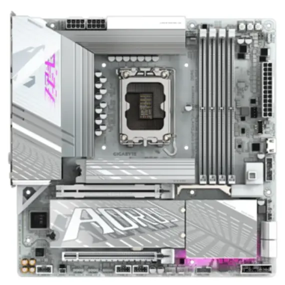 დედა დაფა Gigabyte Z890M AORUS ELITE WIFI7 ICE 1.0 4DDR5 LGA1851 - 9MZ89ML7E-00-G10, 2 imageდედა დაფა Gigabyte Z890M AORUS ELITE WIFI7 ICE 1.0 4DDR5 LGA1851 - 9MZ89ML7E-00-G10, 2 imageდედა დაფა Gigabyte Z890M AORUS ELITE WIFI7 ICE 1.0 4DDR5 LGA1851 - 9MZ89ML7E-00-G10, 2 image