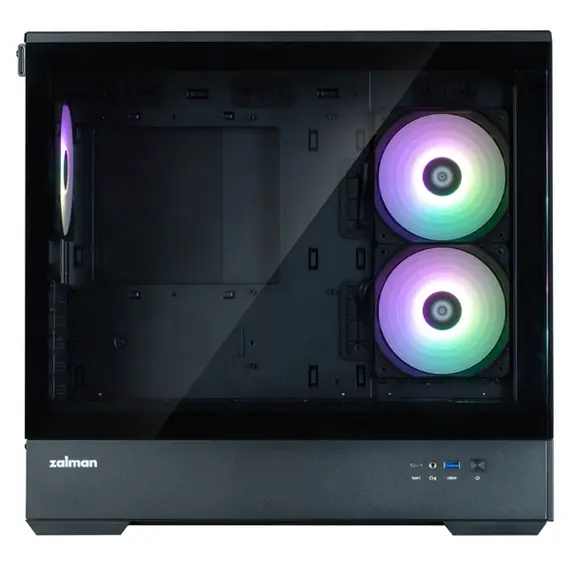 Zalman Computer Case P30 Black V2, without PSU, 1xUSB3.0, 1xUSB Type-C, 3x120mm ARGB, TG Front/Side Panel, mATX, Black, 3 imageZalman Computer Case P30 Black V2, without PSU, 1xUSB3.0, 1xUSB Type-C, 3x120mm ARGB, TG Front/Side Panel, mATX, Black, 3 imageZalman Computer Case P30 Black V2, without PSU, 1xUSB3.0, 1xUSB Type-C, 3x120mm ARGB, TG Front/Side Panel, mATX, Black, 3 image