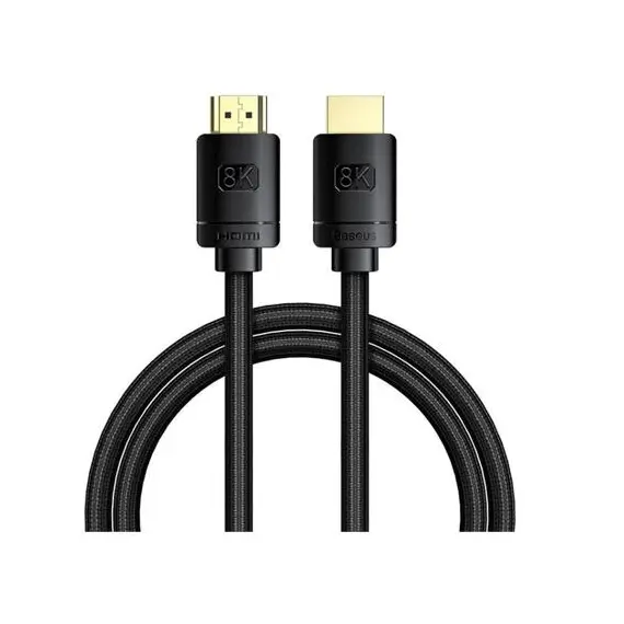 კაბელი Baseus High Definition Series HDMI 8K to HDMI 8K Adapter Cable 1m CAKGQ-J01კაბელი Baseus High Definition Series HDMI 8K to HDMI 8K Adapter Cable 1m CAKGQ-J01კაბელი Baseus High Definition Series HDMI 8K to HDMI 8K Adapter Cable 1m CAKGQ-J01