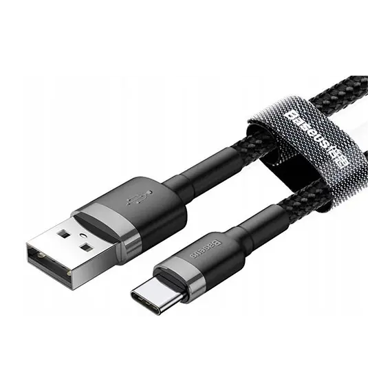 კაბელი Baseus Kevlar USB Cable Type-C 3A 1m CATKLF-BG1, 3 imageკაბელი Baseus Kevlar USB Cable Type-C 3A 1m CATKLF-BG1, 3 imageკაბელი Baseus Kevlar USB Cable Type-C 3A 1m CATKLF-BG1, 3 image