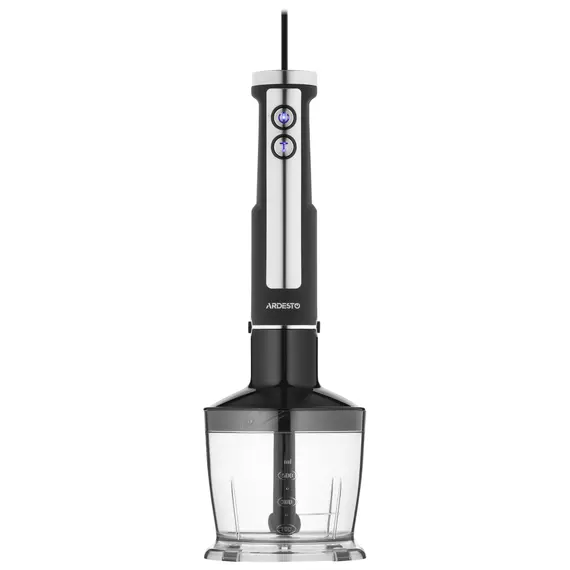 ხელის ბლენდერი Ardesto submersible blender 1000W, 3in1, bowl-600ml, chopper-500ml, black-silver, 5 imageხელის ბლენდერი Ardesto submersible blender 1000W, 3in1, bowl-600ml, chopper-500ml, black-silver, 5 imageხელის ბლენდერი Ardesto submersible blender 1000W, 3in1, bowl-600ml, chopper-500ml, black-silver, 5 image